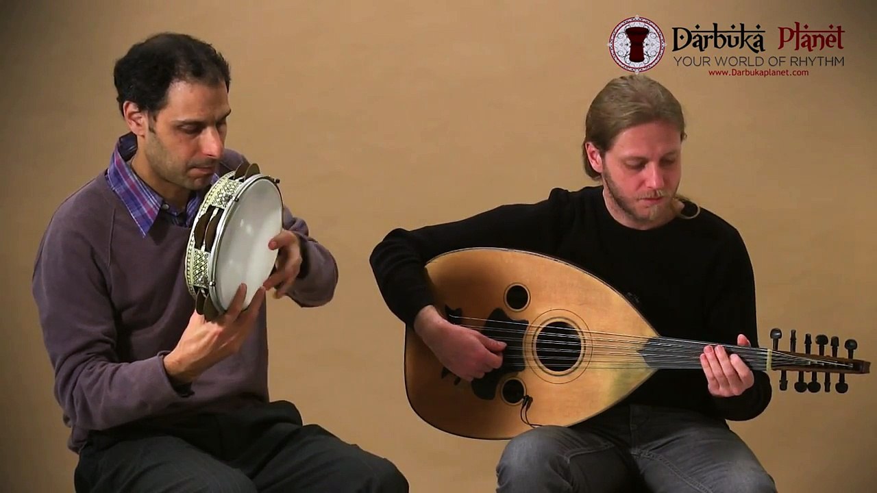 Egyptian Oud Tambourine Solo Muhabbet-Darbuka Planet