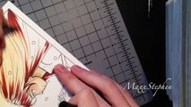 Manga Girl w/ Cherry Blossoms - Copic Marker Speed Drawing