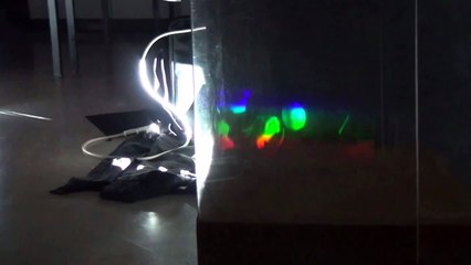 Basic slit spectroscope reveals three-dimensional scenes