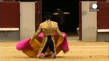 Graphic footage: Three matadors gored in violent Madrid bullfight