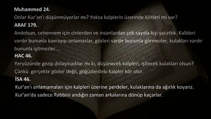 Kurana göre Kalp mi düşünür, yoksa beyin mi ?