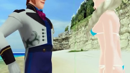 "Attempted Kiss" Helsa Frozen 2 3D Disney Frozen ElsaXHans