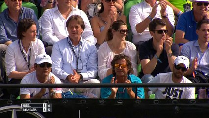 Nadal passa a fatica su Baghdatis