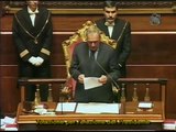 Pietro Grasso Presidente del Senato della Repubblica. Il discorso di insediamento
