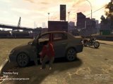 Grand Theft Auto IV(4) Motor Bike Crash