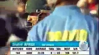 Shahid Afridi vs india