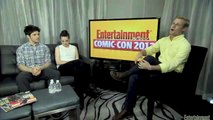 Colin Morgan & Katie McGrath EW Interview at San Diego Comic-Con 2012
