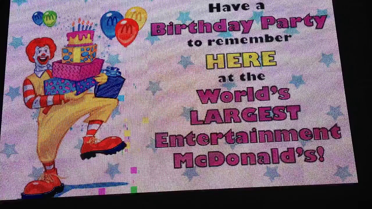 Video Game Arcade Tours - World's Largest McDonalds (Orlando, Florida)