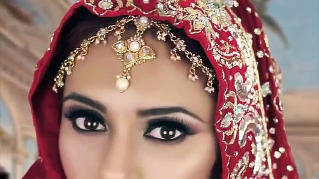 Black Smokey Eye Indian Bridal Makeup Tutorial for Asian Pakistani Arabic Weddings Reception