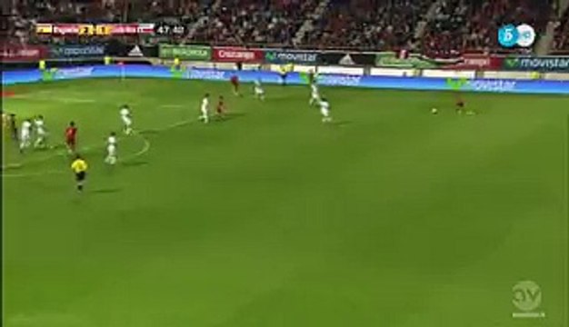 Keylor Navas Fantastic save against Sergio Ramos _ Spain vs Costa Rica 11.06.201