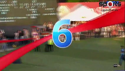 Shahid Afridi 34 Runs Of 17 Balls vs Derbyshire in County Cricket Plus 1 Wicket