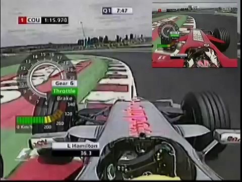 Kimi Raikkönen vs. Lewis Hamilton - Magny-Cours 2007