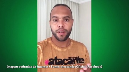 Emocionado, Alecgol manda recado para a torcida do Fla