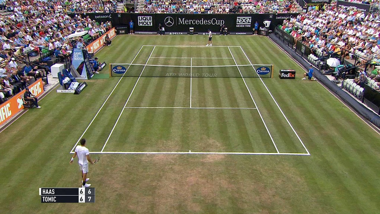 Stuttgart: Haas raus, Nadal mit Mühe