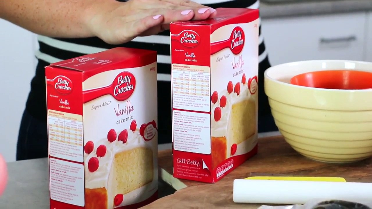 RAINBOW ZEBRA CAKE | How to Make a Surprise Inside Zebra Cake | My Cupcake Addiction