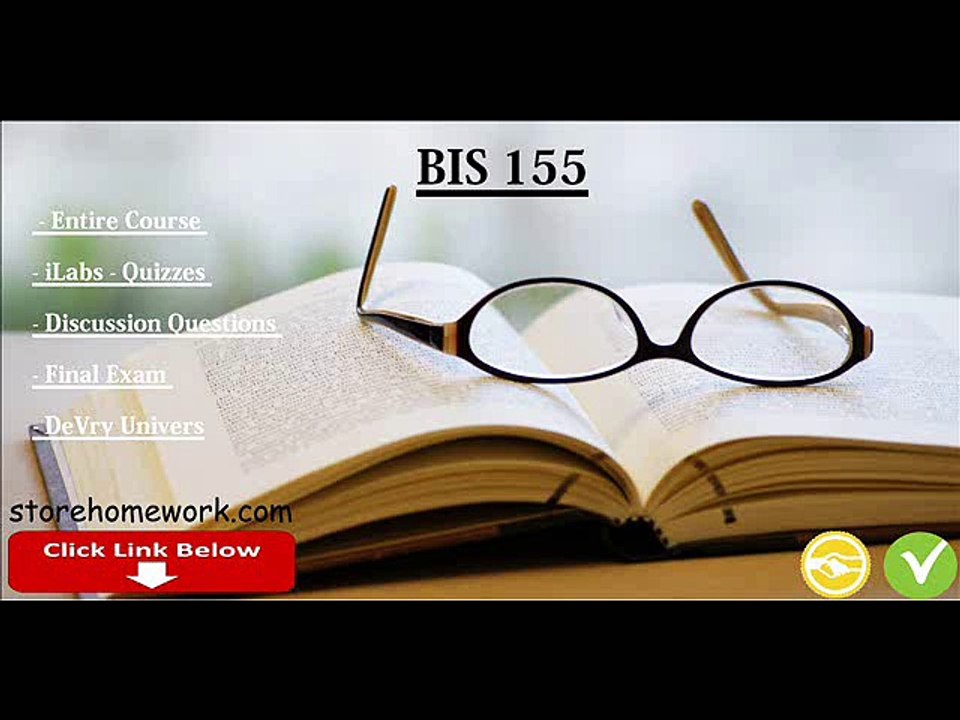 BIS 155 Lab 2 of 7 Excel's Advanced Formulas & Functions