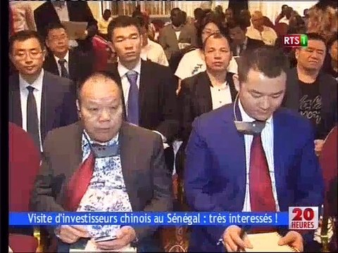 Visite d'investisseurs chinois au senegal : Trés interssés