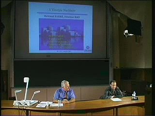 Bertrand Barré, "L'énergie nucléaire", Paris, 26 septembre 2000