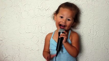 little girl singing bed intruder song
