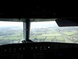 Real life cockpit landing video at gatwick