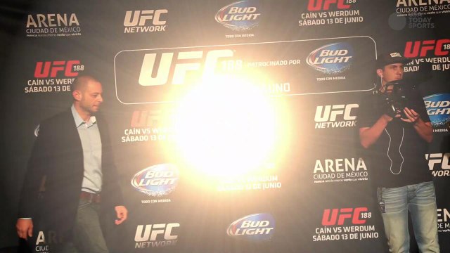 UFC 188 Media face-offs: Cain icy, Werdum goofy