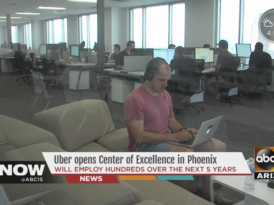 Uber  opens Center of Excellence in Phoenix