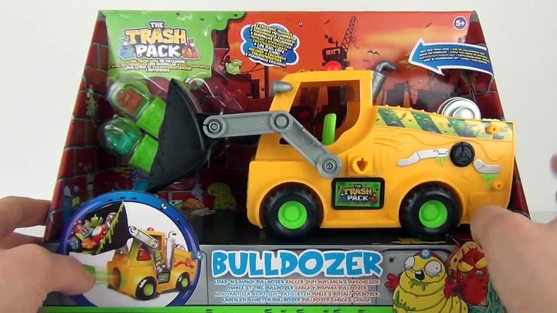trash pack bulldozer