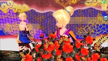 【PDA-FT 60FPS】鏡音八八花合戦 - Hachi Hachi Flowery Battle of Kagamines【鏡音リン & レン - Kagamine Rin & Len】