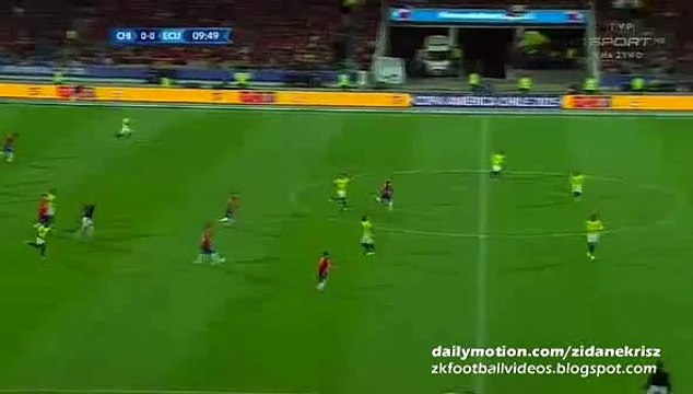 Alexis Sánchez Fantastic Skills - Chile v. Ecuador - Copa America 11.06.2015