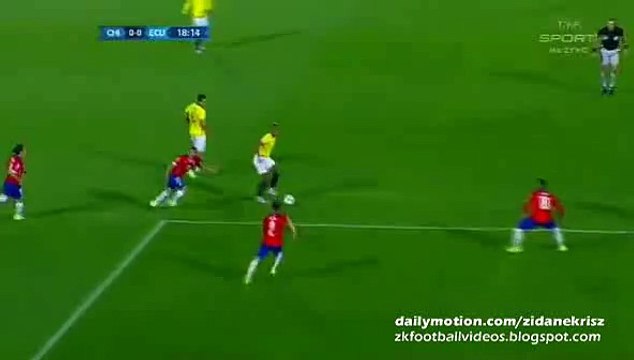 Claudio Bravo Amazing Save - Chile v. Ecuador - Copa America 11.06.2015