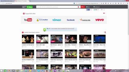 GetVideolink.com: Télécharge en direct les vidéo de Facebook (sans logiciel, sans plugin)