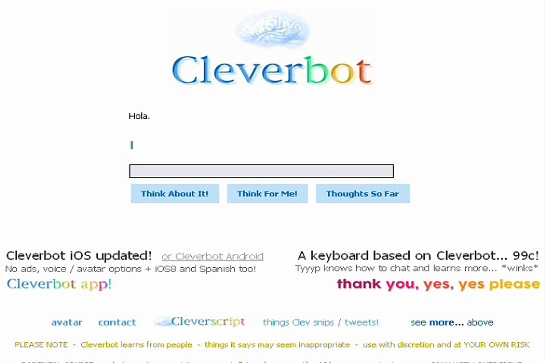 Cleverbot Return's