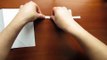 КАК СДЕЛАТЬ САМОЛЁТ ИЗ БУМАГИ  ЛАСТОЧКА   Swallow    Paper Airplane  оригами  origami