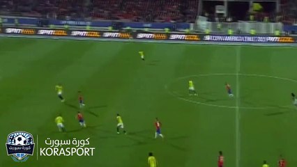 هدف تشيلي التاني على الإكوادور