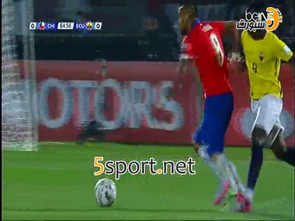 اهداف مباراة ( تشيلي 2-0 الإكوادور ) كوبا أمريكا 2015