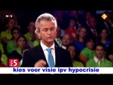 Wilders tegen Balkenende: zegt u nu ja of nee...?