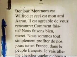 enseigner à son ami comment parler davantage en français