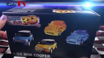 3D Mini Cooper car A cartoon for kids about cars