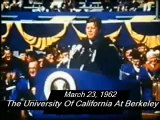 March 23, 1962 - President John F. Kennedy Address At The University Of California At Berkeley