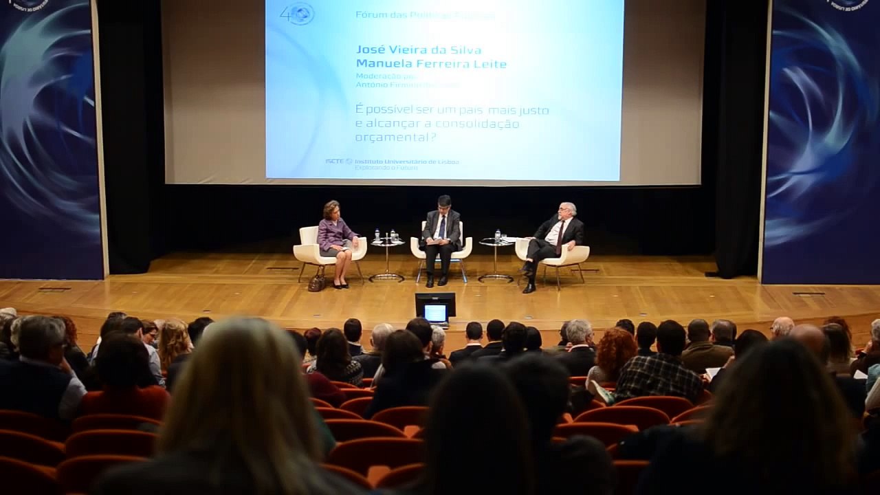Fórum das Políticas Públicas no ISCTE-IUL debate 2