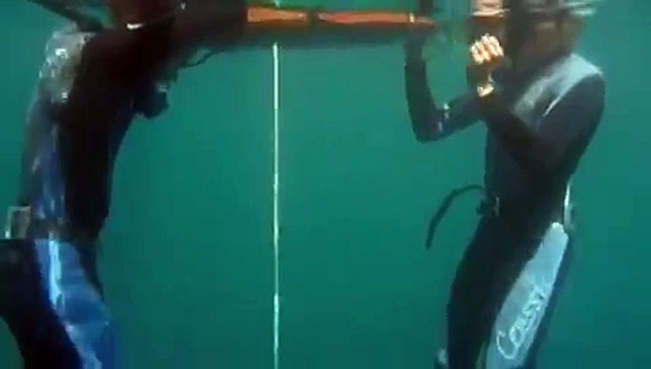 Free diving in Moalboal, Philippines