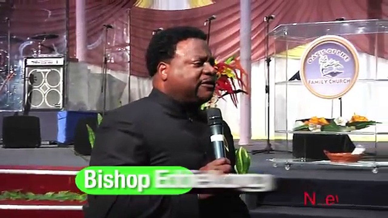 Bishop Eddie Long preaching in South Africa at Oasis of Life Ministries