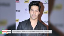 Varun Dhawan Takes Urdu Lessons for Upcoming Film ‘Dishoom’-X0RD15D46N0