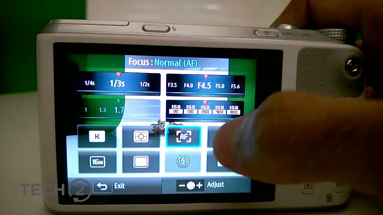 Samsung WB350F camera overview