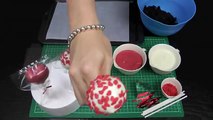 Make LOVE HEART Cake Pops - A Cupcake Addiction How To Decorating Tutorial