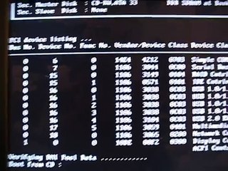 Error Loading Operating System continued  Solution Found