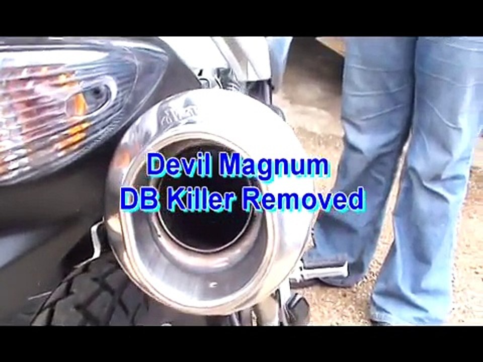 Honda Varadero 125 Devil Magnum Exhaust Sound