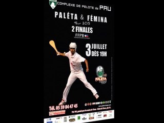 Teaser Finales Paléta et Fémina Tour du 03 juillet 2015