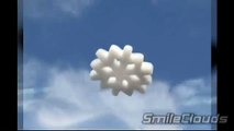 Cloud Machine (SmileClouds) -- a magical machine producing man-made clouds