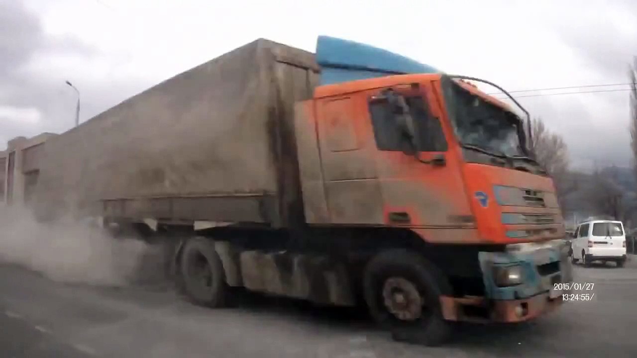 Truck Loses Brakes Causing Mayhem